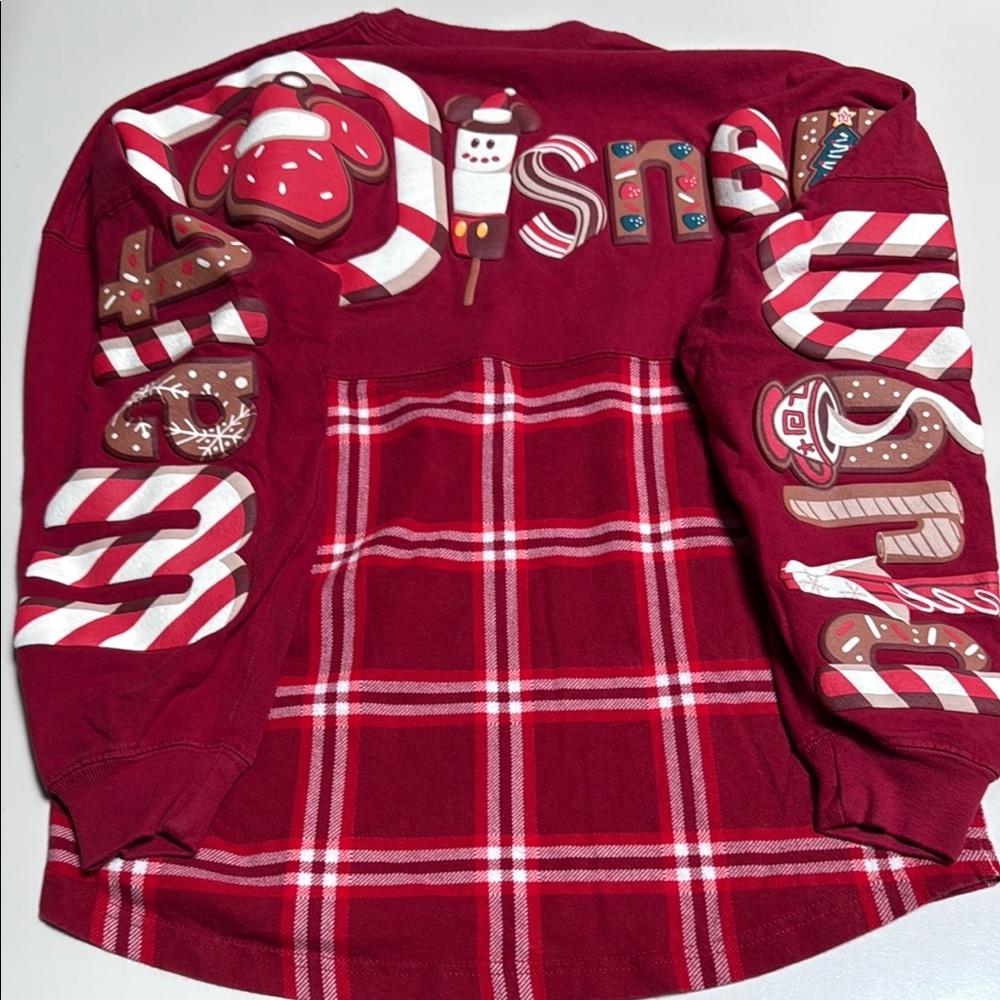 Walt Disney world spirit jersey christmas Candy Cane Design - Picture 3 of 3